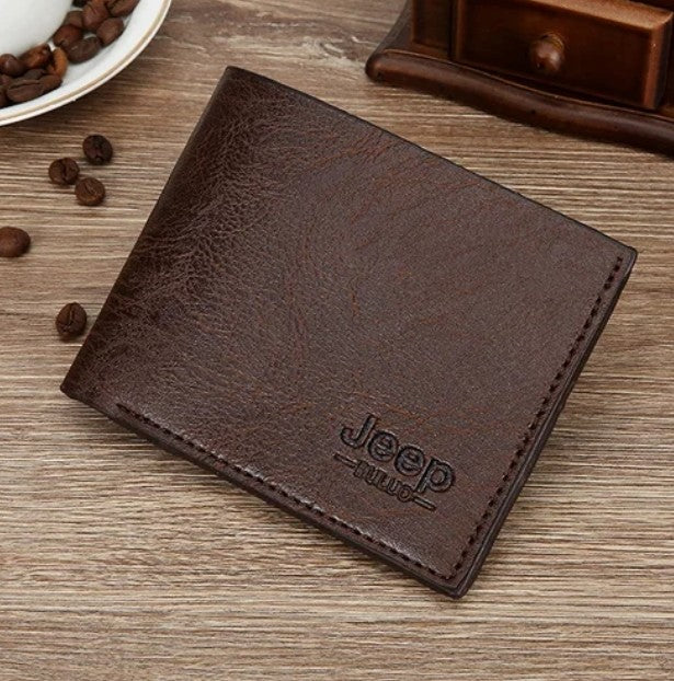 Leather wallet, Brown