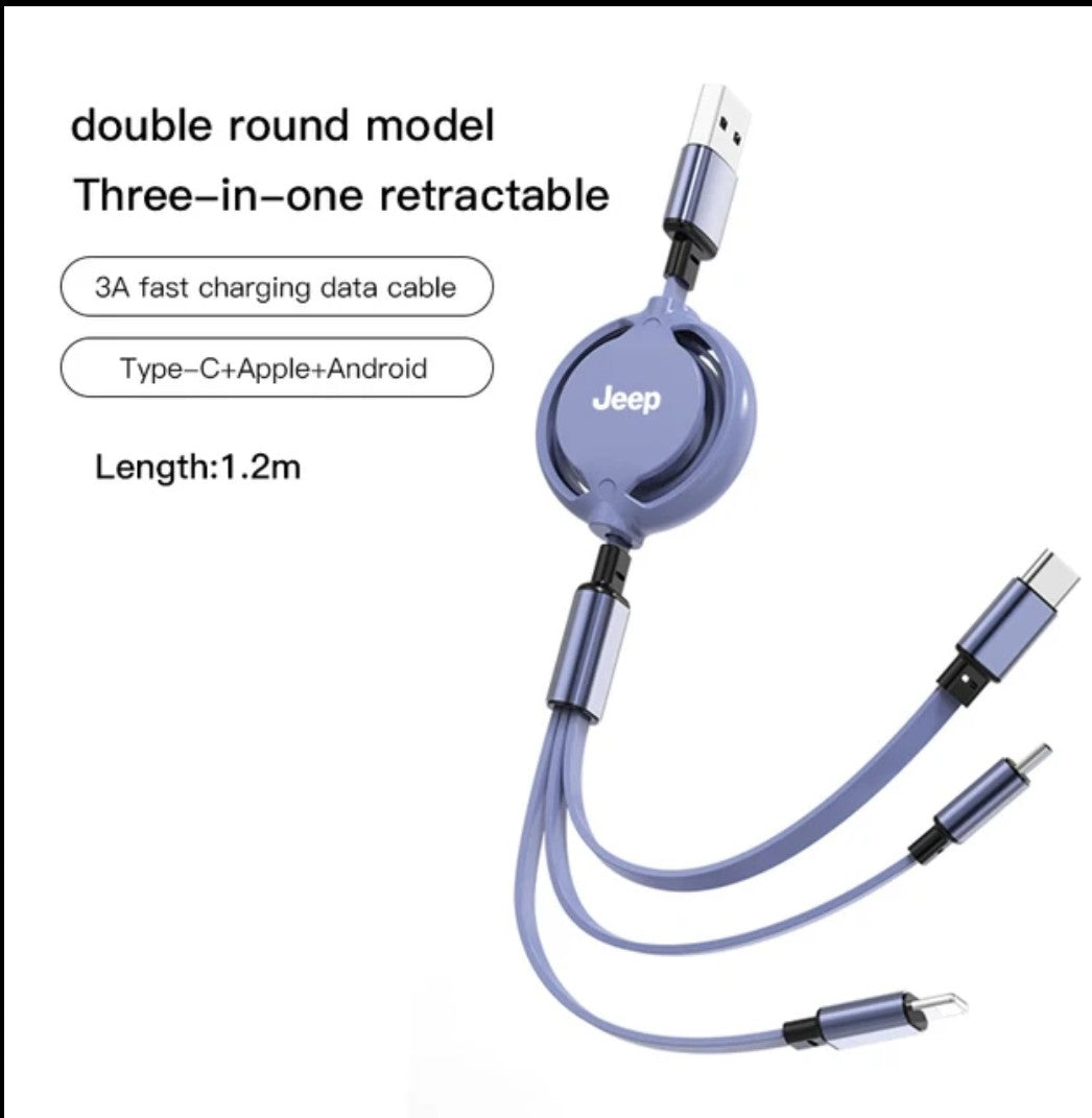 3n1 USB phone charger