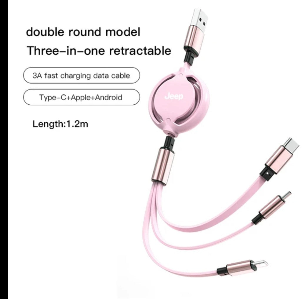 3n1 USB phone charger
