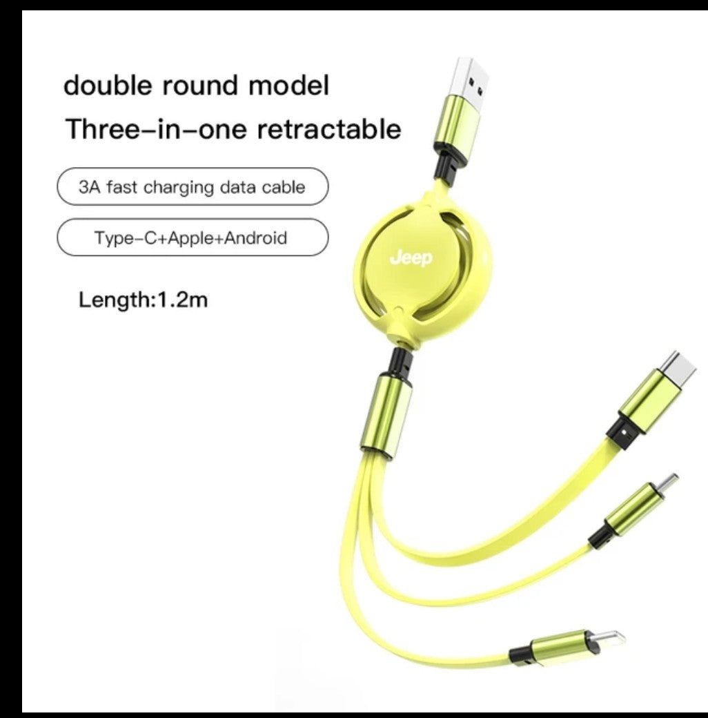 3n1 USB phone charger