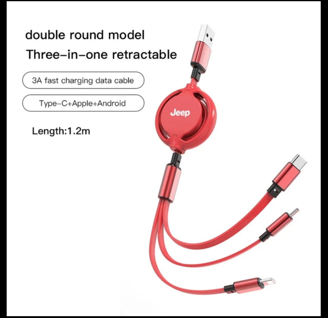 3n1 USB phone charger