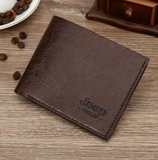 Leather wallet, Brown