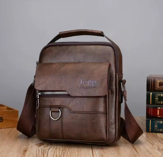 Leather purse - brown