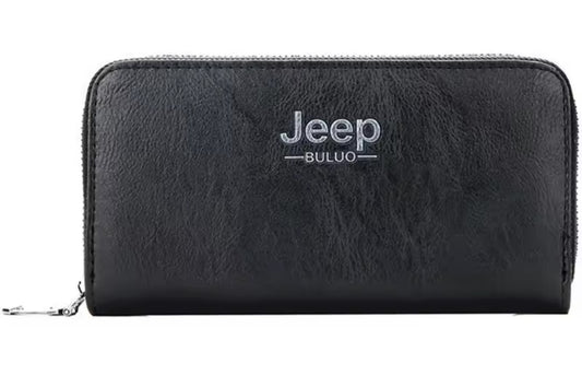 Leather wallet - black