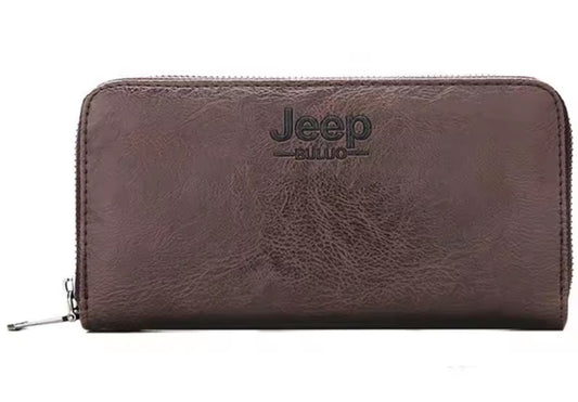 Leather wallet - brown